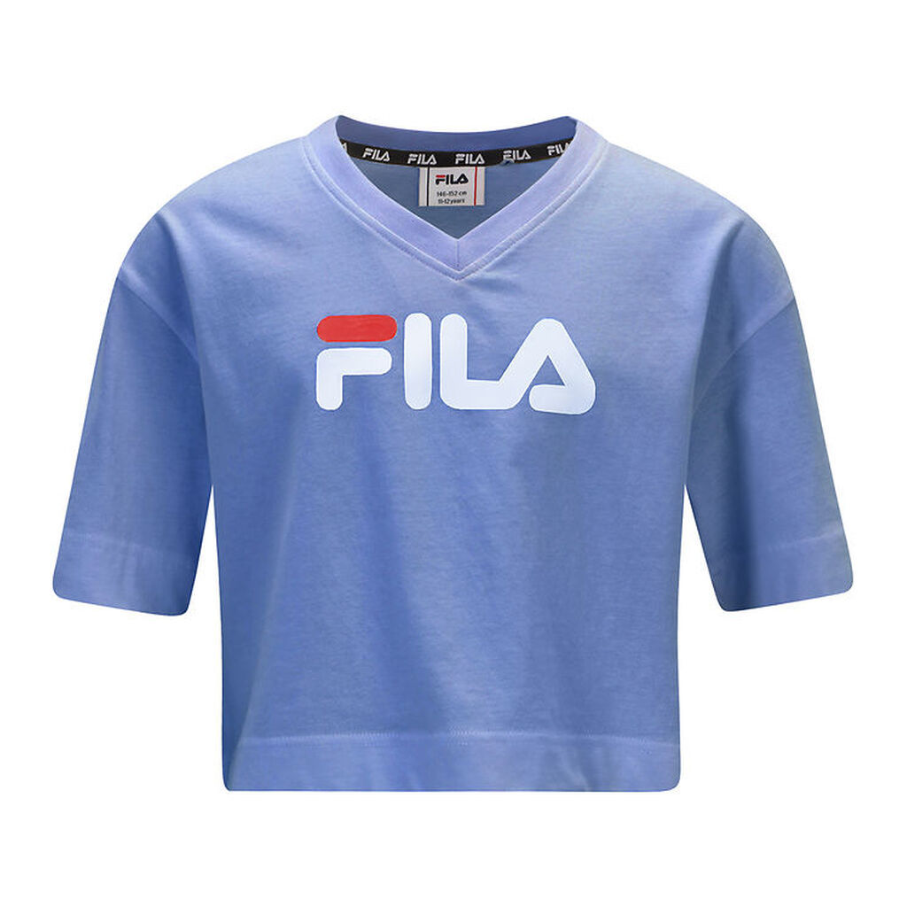 Fila T-shirt - Cropped - Lambsborn - Ultramarine