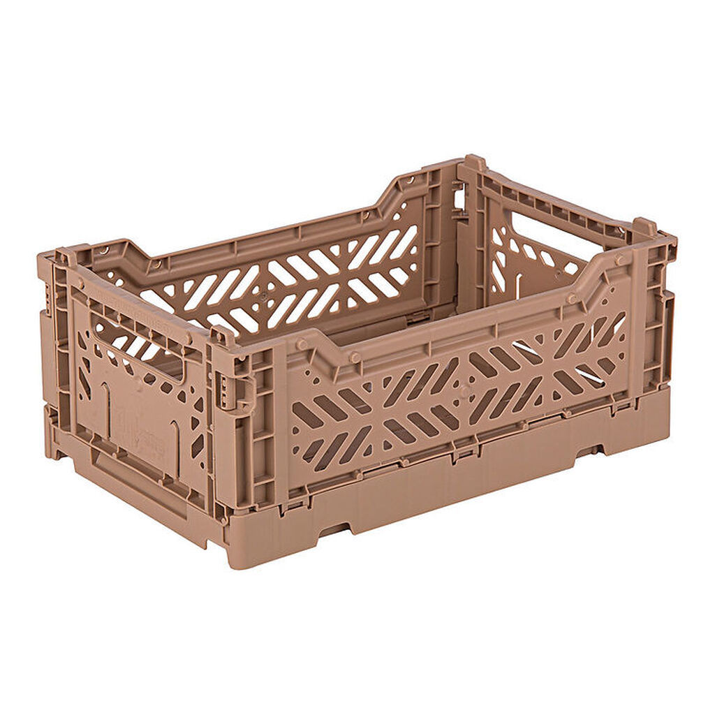 Aykasa Foldekasse - 27x17x11 cm - Mini - Warm Taupe