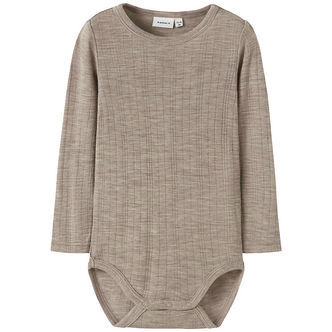 Name It Body l/æ - Uld - Rib - NmmWang - Satellite