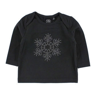 Petit By Sofie Schnoor Bluse - Sort m. Palietter