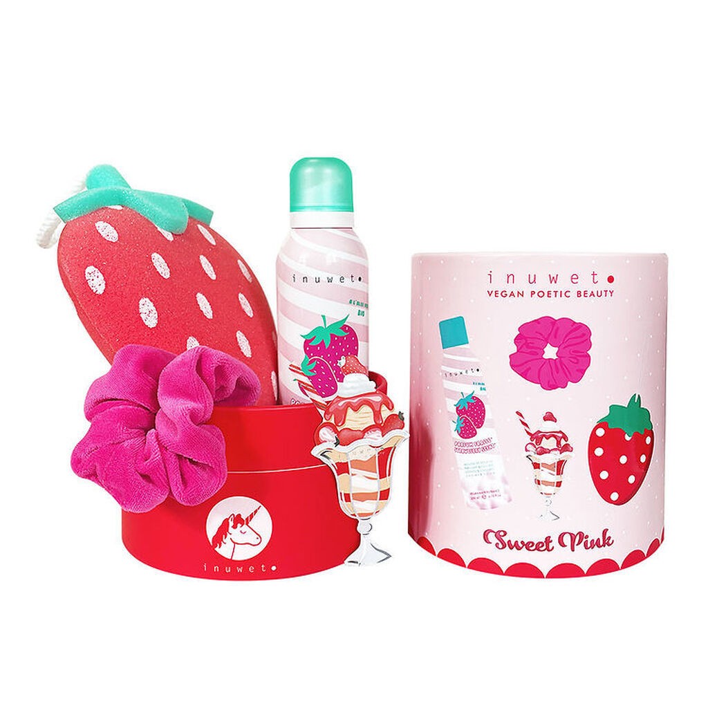 Inuwet Gavesæt - Strawberry - Sweet Pink
