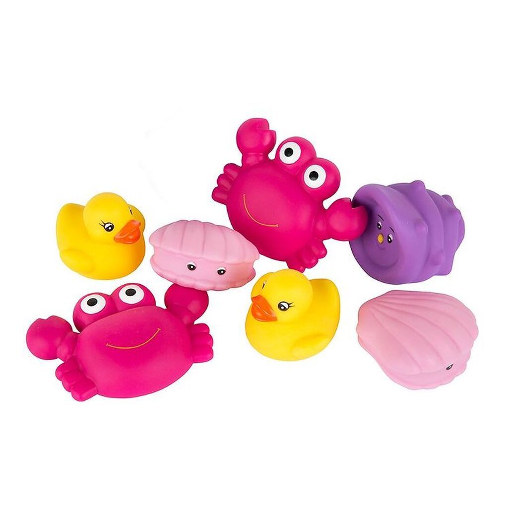 Playgro Badelegetøj - Floating Sea Friends - Pink