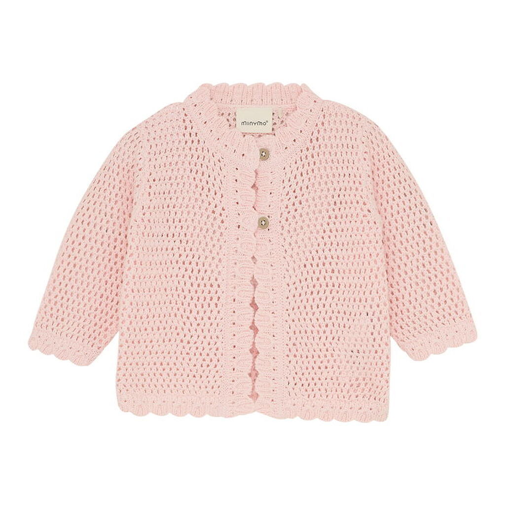Minymo Cardigan - Strik - Pink Dogwood