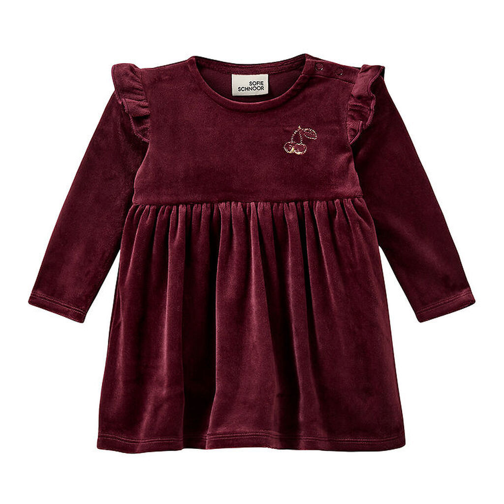 Sofie Schnoor Kjole - Ritasb - Burgundy