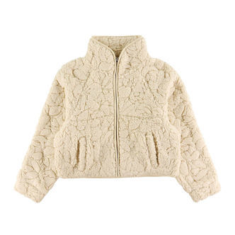 Roxy Fleecejakke - Blurry Cloud - Parchment