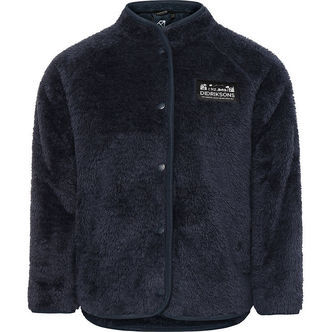 Didriksons Jakke - Imiteret Pels - Mylla - Navy