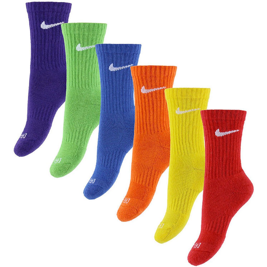 Nike Strømper - Cushioned - Dri-Fit - 6-pak - Multi