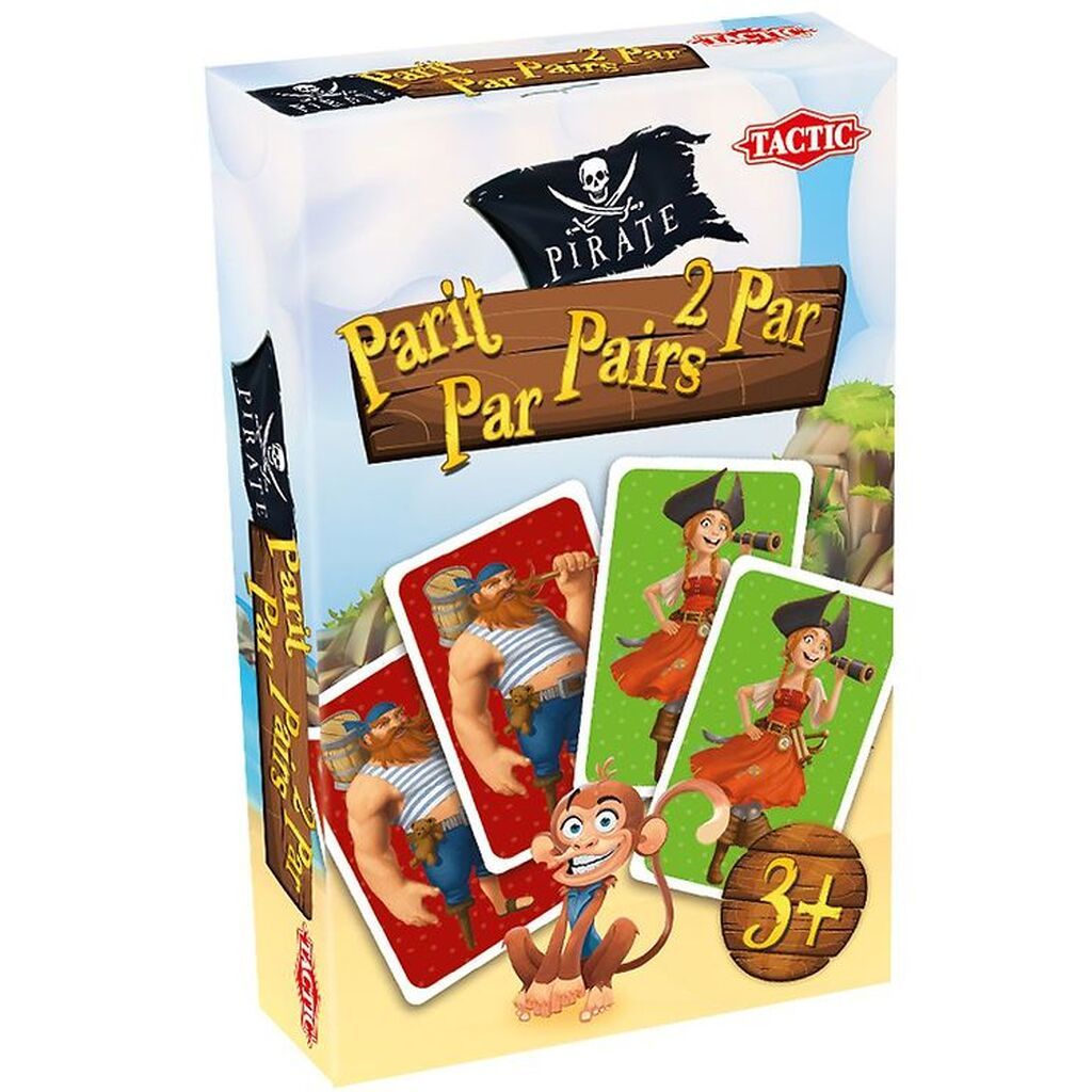 TACTIC Vendespil - Pirat Kortpar