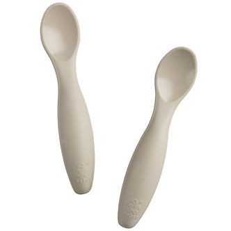 Sebra Skeer - 2-pak - Silikone - Jetty Beige