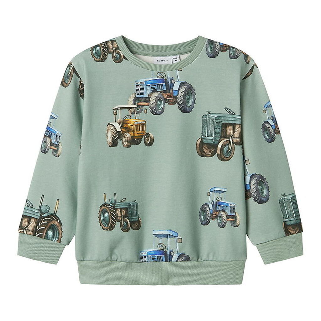 Name It Sweatshirt - NmmLudvig - Jadeite