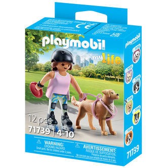 Playmobil My Life - Skater m. Retriever - 71739 - 12 Dele