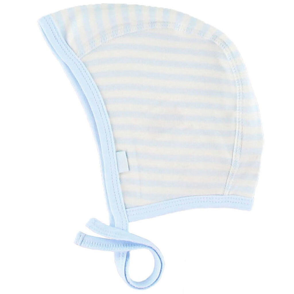 Fixoni Babyhjelm - Light Blue m. Striber