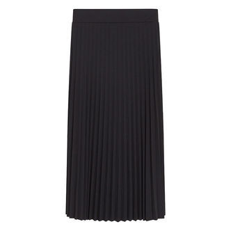 Grunt Nederdel - Plissé - GrHanne - Sort