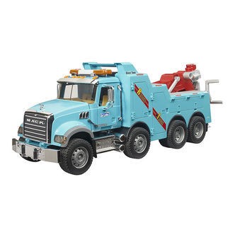 Bruder Lastbil - MACK Granite Bjærgningsbil m. Lys/lyd - 02831