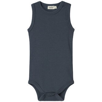 MarMar Body u/æ - Rib - Sleeveless - Noos - Blå