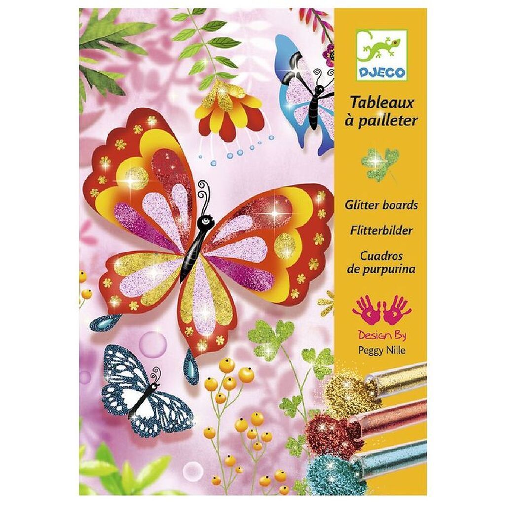 Djeco Glimmerbilleder - Små Dyr