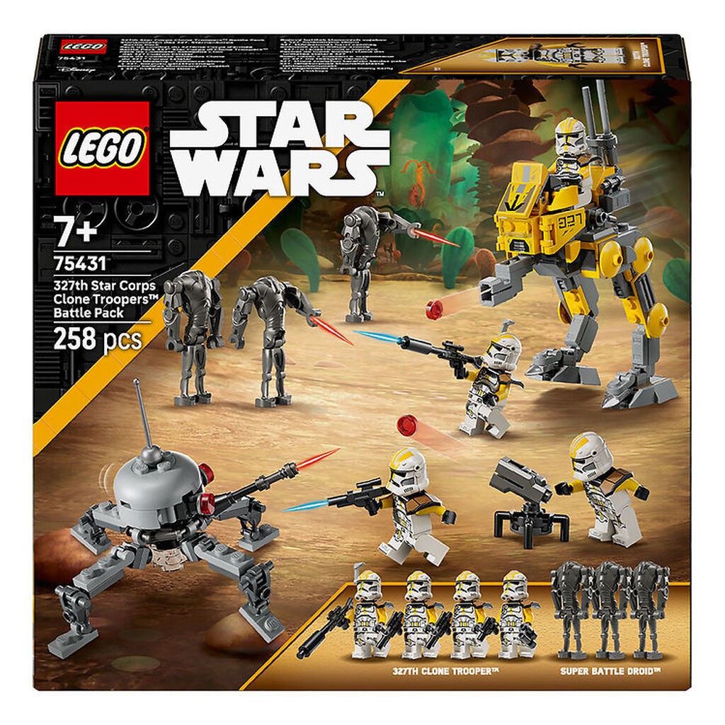 LEGOÂ® Star Wars - Battle Pack Med Klonsoldater 75431 - 258 Dele