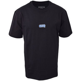 Hound T-shirt - Sort m. Brodering