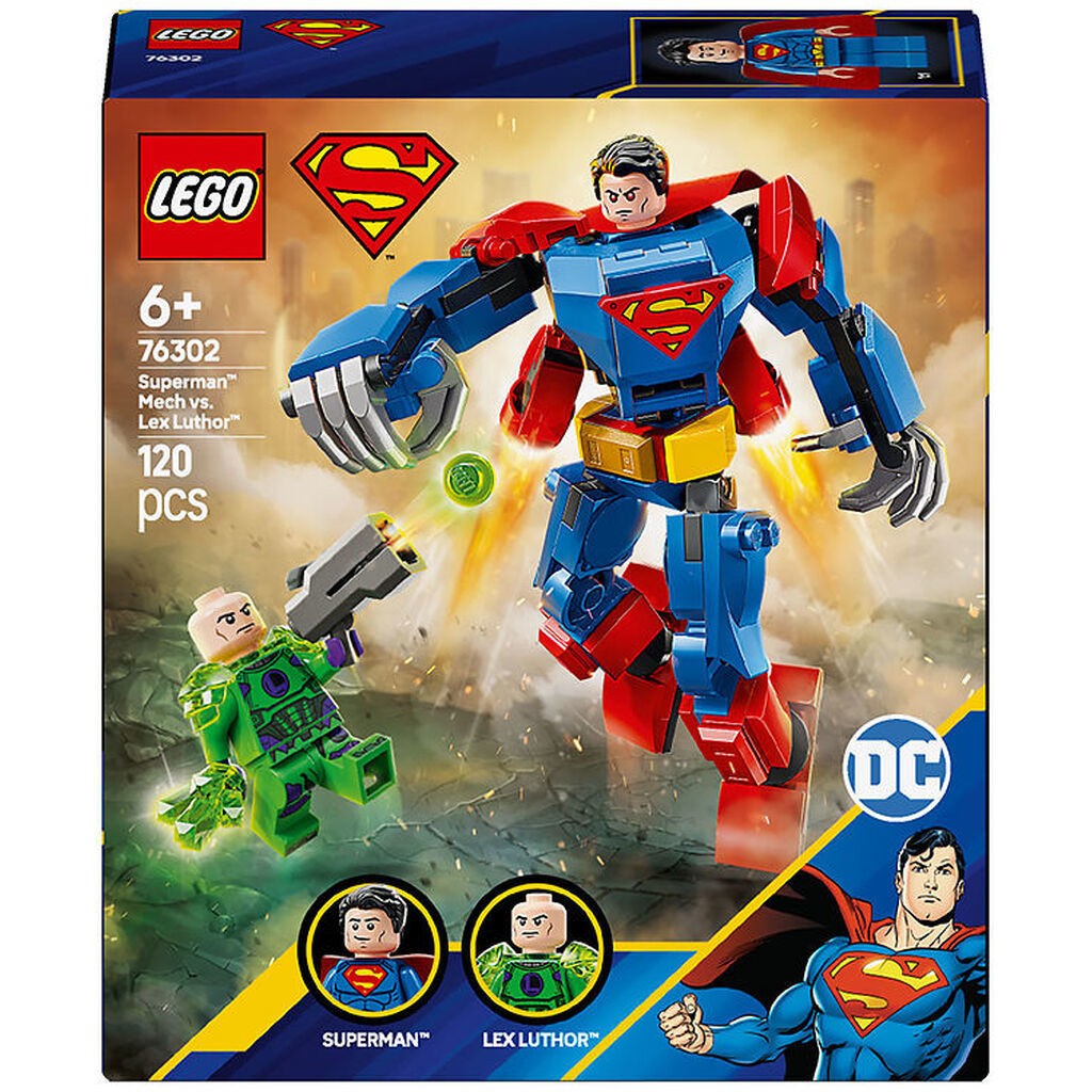 LEGOÂ® Superman - Superman-mech mod Lex Luthor 76302 - 120 Dele