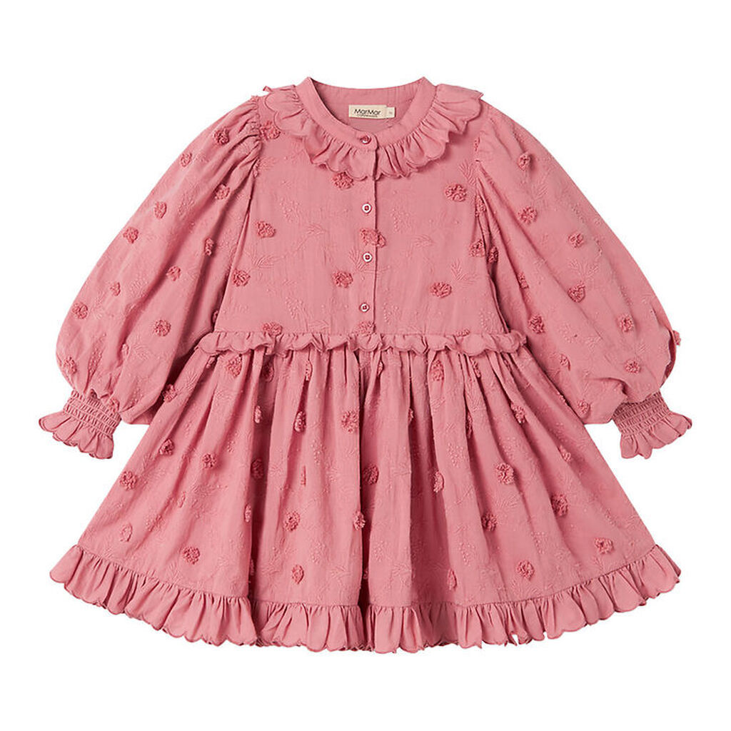 MarMar Kjole - Dipa - Pink Delight m. Blomster