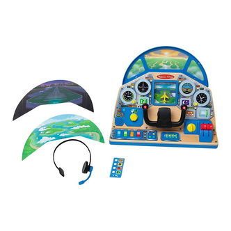 Melissa & Doug Instrumentbræt Fly - Interactive
