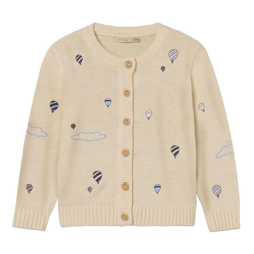 Fliink Cardigan - Strik - Magic Balloon - Sandshell