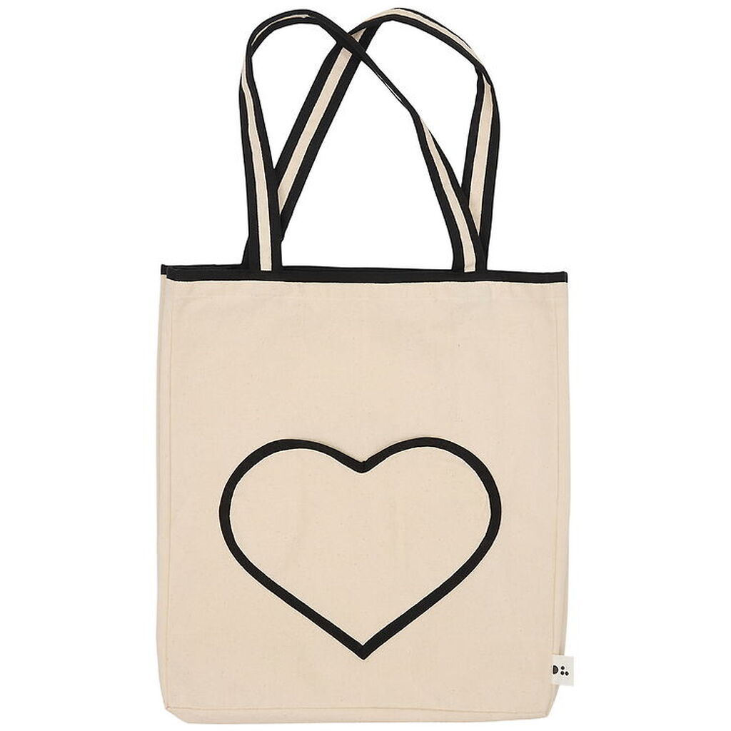 Design Letters Mulepose - In My Heart - Natural/Sort