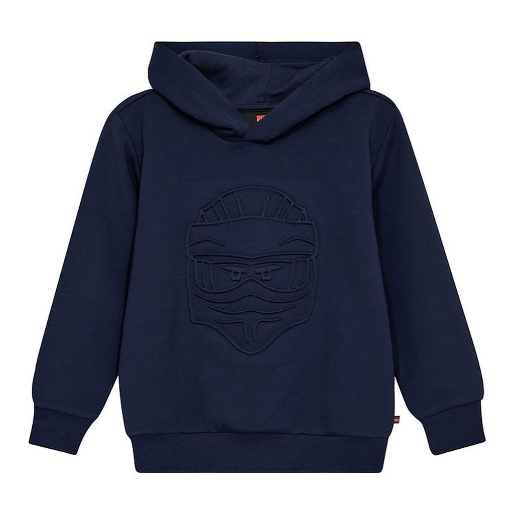 LEGOÂ® Ninjago Hættetrøje - LwSaku 702 - Navy m. Ninja