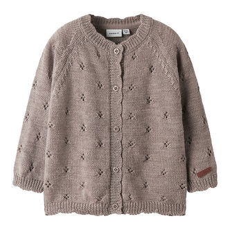 Name It Cardigan - Uld - Strik - NbfWrilla - Satellite