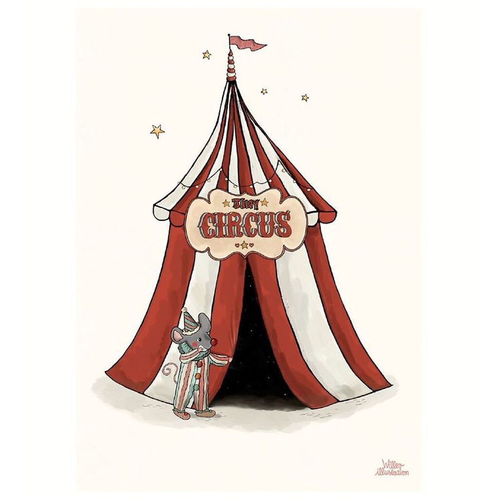 Citatplakat Plakat - B2 - Tiny Circus