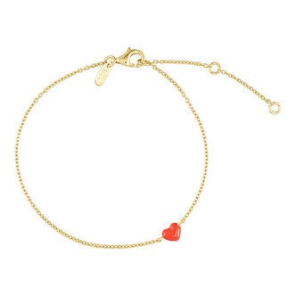 Design Letters Armbånd - Little Big Love - 18K Guldbelagt