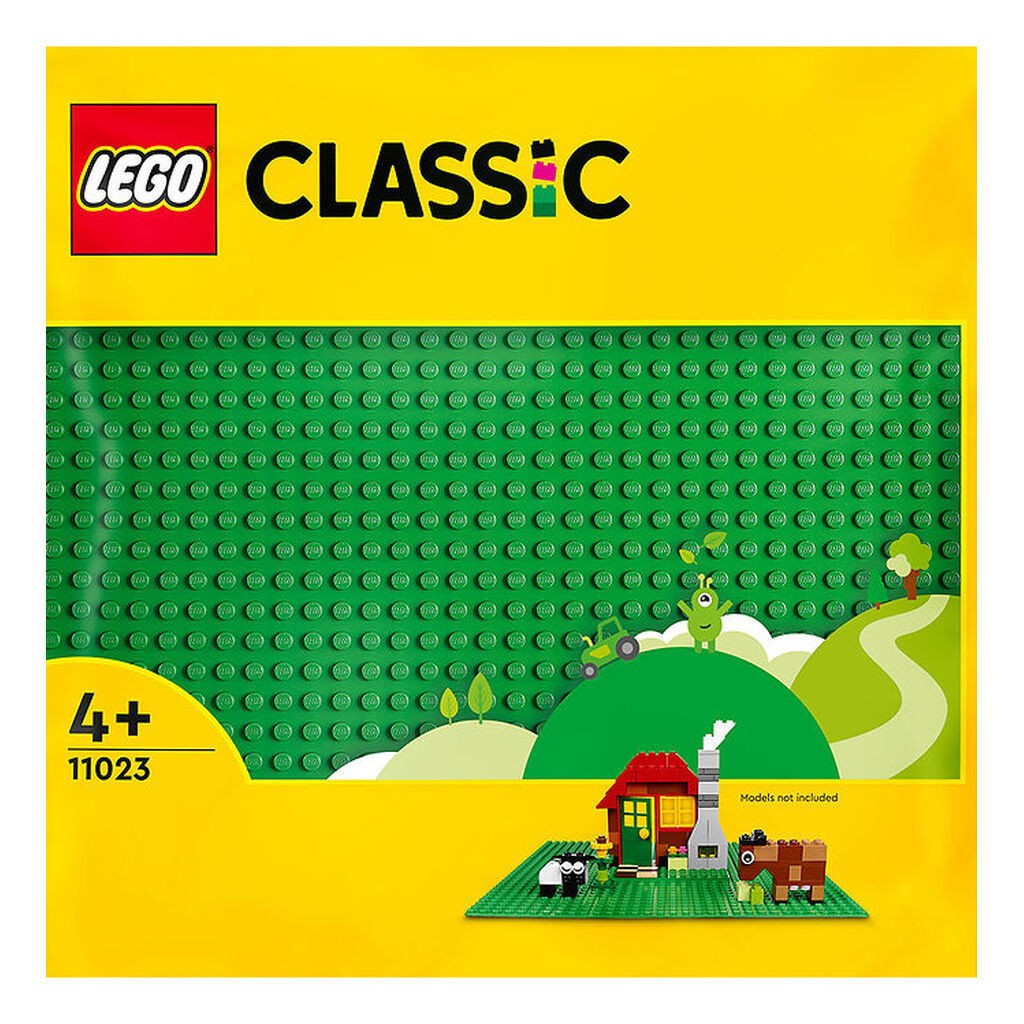 LEGOÂ® Classic - Grøn Byggeplade - 11023