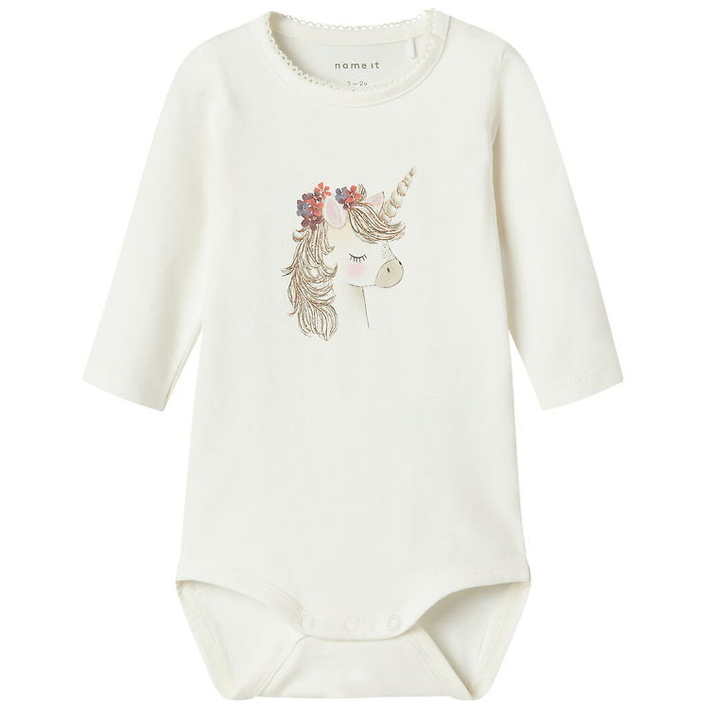 Name It Body l/æ - NbfNicorn - Cloud Dancer