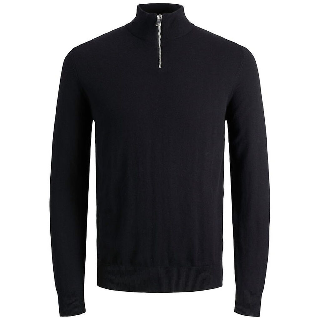 Jack & Jones Bluse - Strik - Noos - JjeEmil - Sort