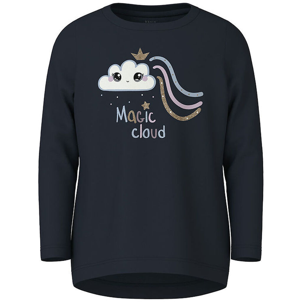 Name It Bluse - NmfVix - Dark Sapphire/Magic Cloud