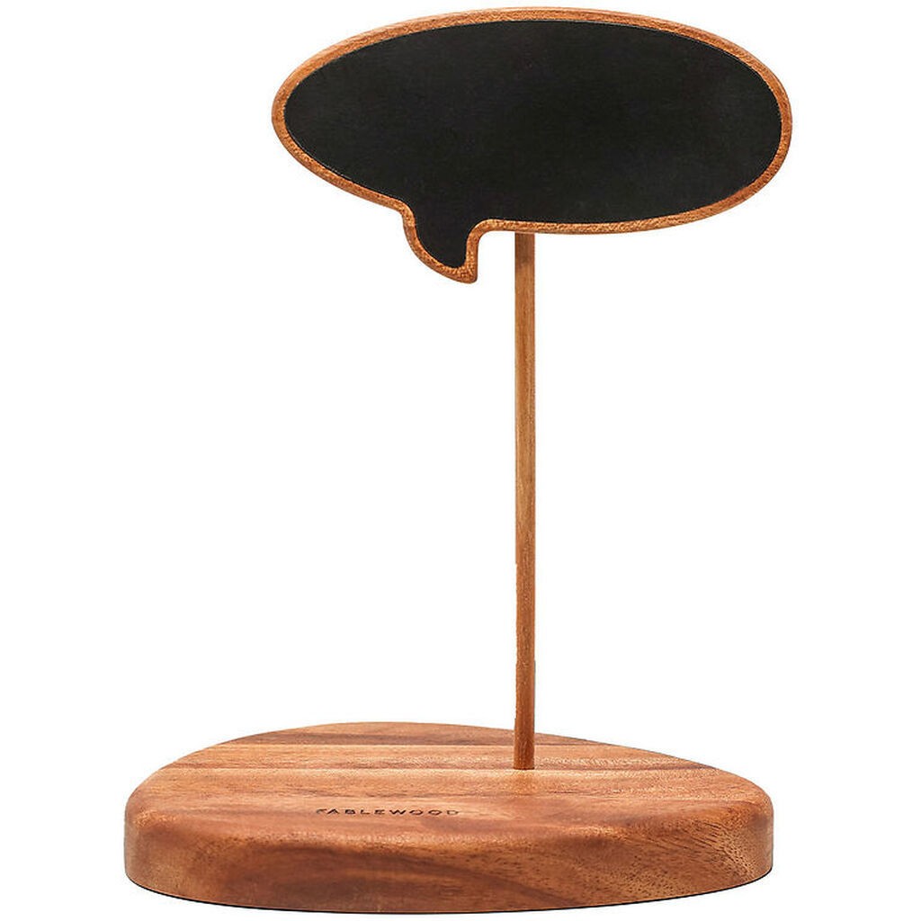 FableWood Beskedtavle - H: 16 cm - Natur