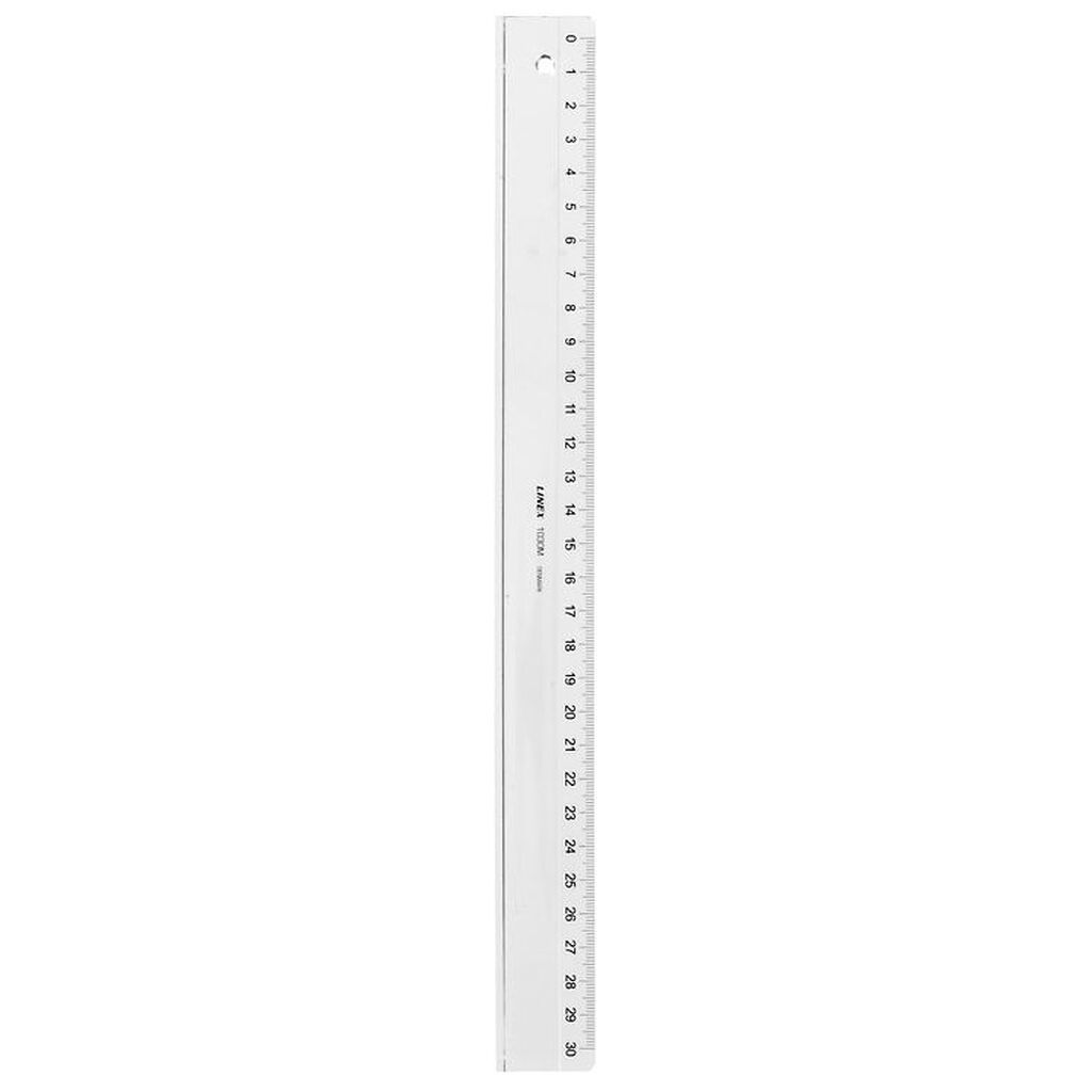 Linex Lineal - 30 cm - Gennemsigtig