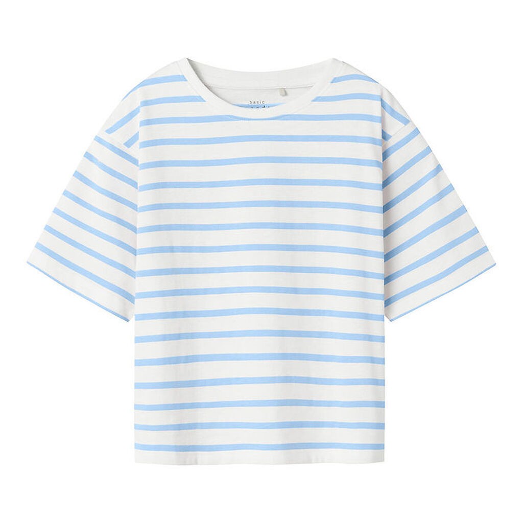 Name It T-shirt - NkfVitanni - Bright White/Serenity