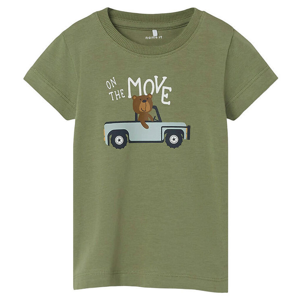 Name It T-shirt - NbmHenroy - Oil Green