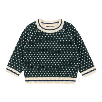 Konges Sløjd Bluse - Uld - Strik - Billi - Grøn