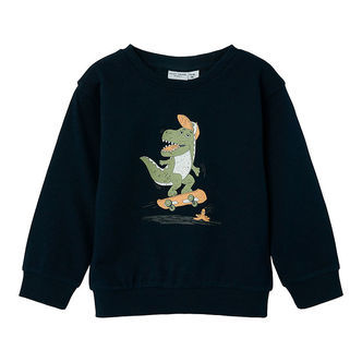 Name It Sweatshirt - NmmVildar - Dark Sapphire/Skater Dino