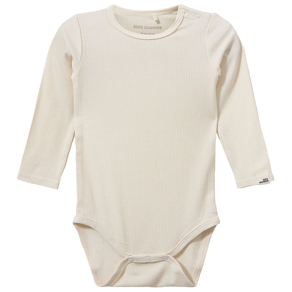 Sofie Schnoor Body l/æ - Rib - DicteSB - Off White