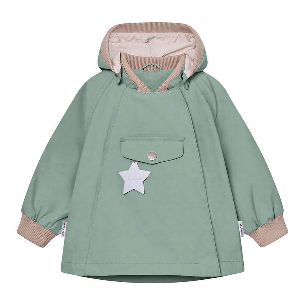 Mini A Ture Sommerjakke - MatWai - Granite Green