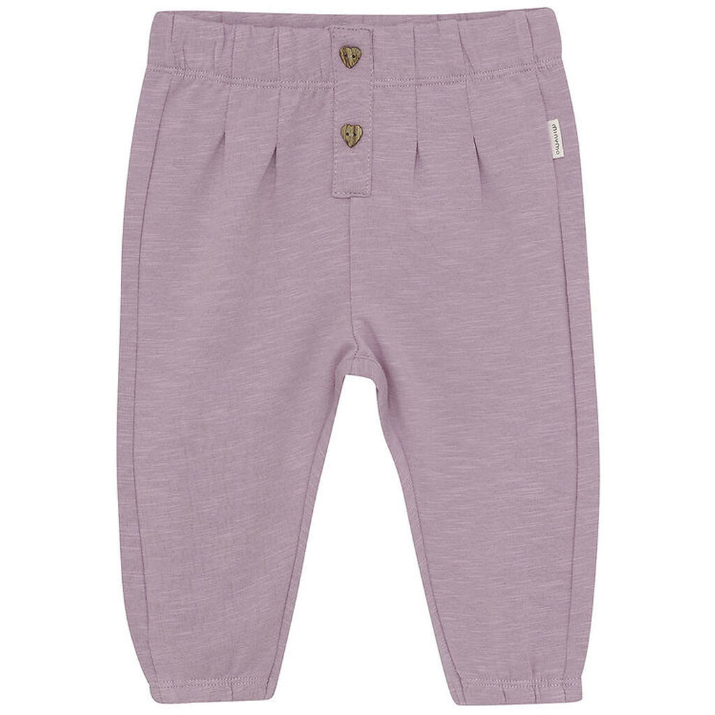 Minymo Sweatpants - Elderberry