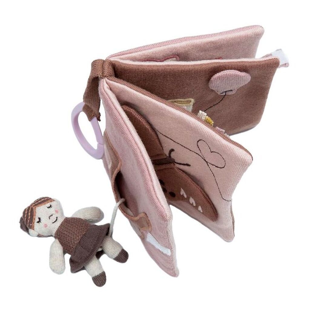 Smallstuff Stofbog - Dukker og Dyr - Multi