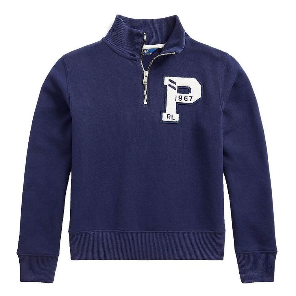 Polo Ralph Lauren Sweatshirt m. Lynlås - Navy