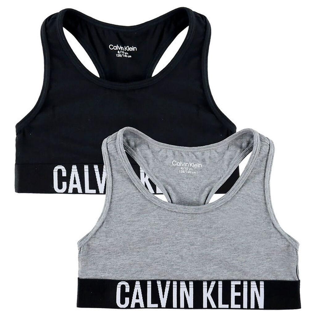 Calvin Klein Toppe - 2-pak - PVH Black/Gråmeleret