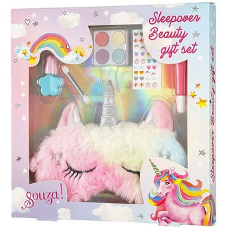 Souza Sminkesæt m. Sovemaske - Enhjørning