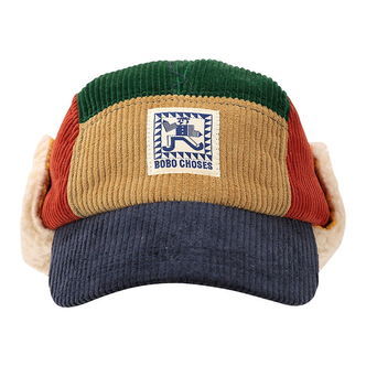 Bobo Choses Kasket - Fløjl - Mr Pencil - Multicolor