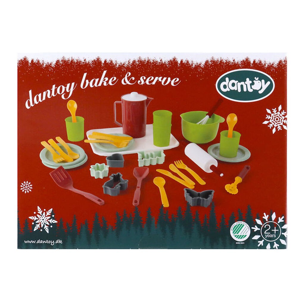 Dantoy Bake & Serve Set - Christmas - 35 Dele
